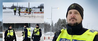 Polisintensivt vid EU-toppmötets inledning: "Förväntade oss minus 35 grader"