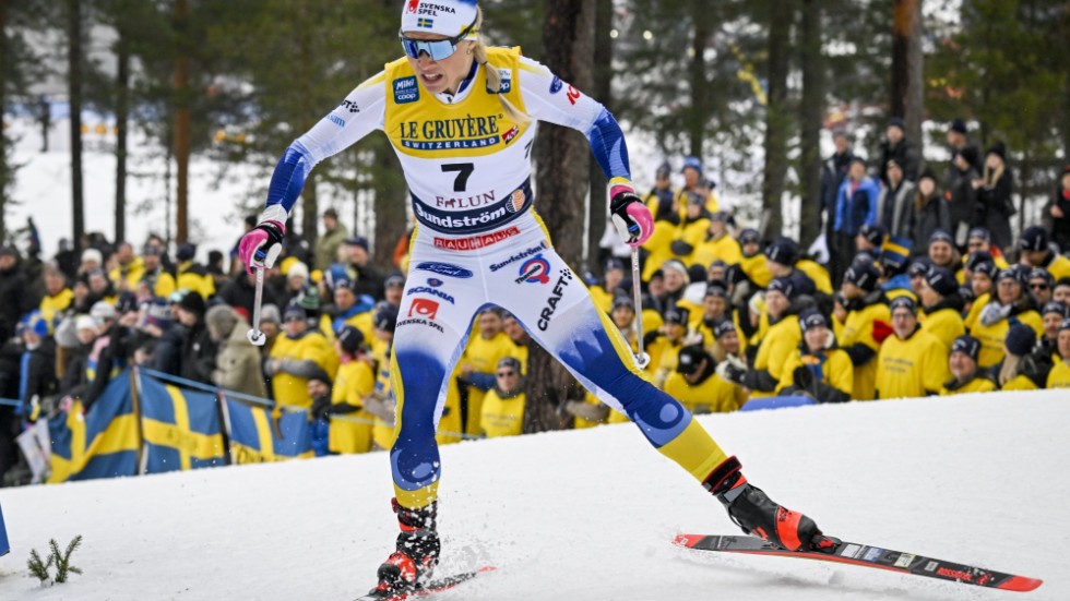 Jonna Sundling missar världscupen i Östersund. Arkivbild.