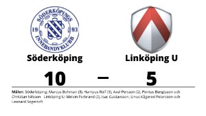 Tuff match slutade med seger för Söderköping mot Linköping U
