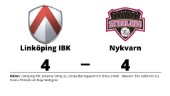 Bara oavgjort för Linköping IBK i första matchen mot Nykvarn