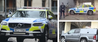 Polisen och insatsstyrkan gjorde tillslag i Linköping