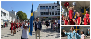 Många ville vara med och fira Sverige