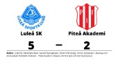 Luleå SK segrade mot Piteå Akademi på hemmaplan