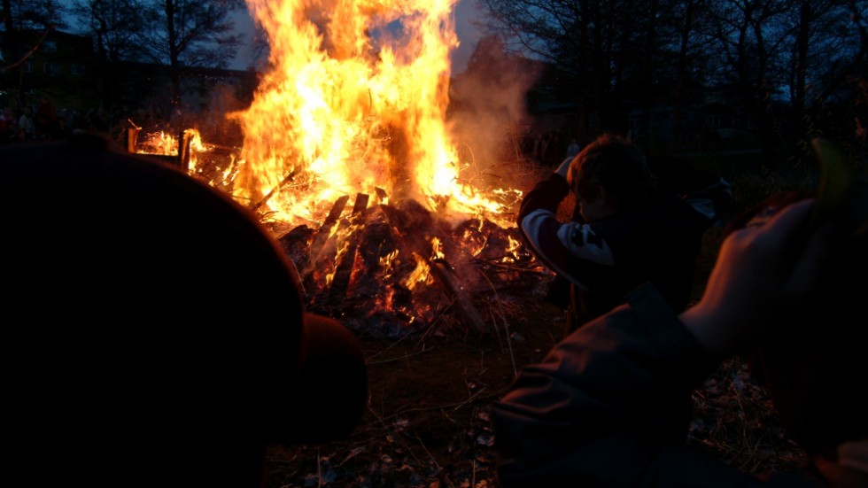 Many enjoy a bonfire on Walpurgis Night.