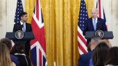 Biden och Sunak överens om nytt partnerskap