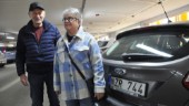 Parkeringshuset vid Akademiska sjunker i leran