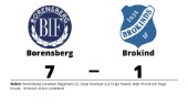 Borensberg vann enkelt hemma mot Brokind