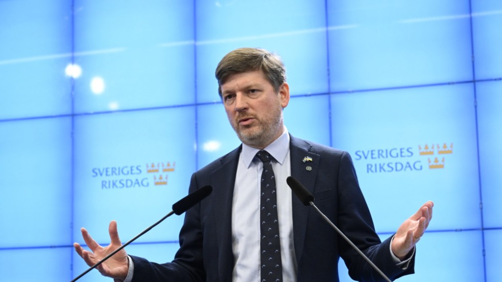 Centerpartiets ekonomisk-politiska talesman Martin Ådahl. Arkivbild.