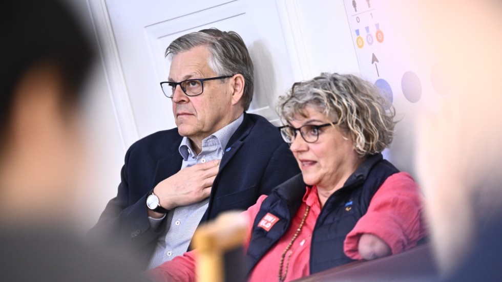 Sveriges olympiska kommitténs nye ordförande Hans von Uthmann och Åsa Llinares Norlin, ordförande Parasport Sverige och Sveriges Paralympiska kommitté.