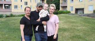 Nastya flydde till Sverige höggravid – nu är dottern ett år
