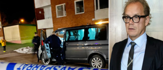 Dramat i Storebro: Polisman sköt fyra skott mot den misstänkte