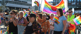 Prideparaden kom med fart och färg