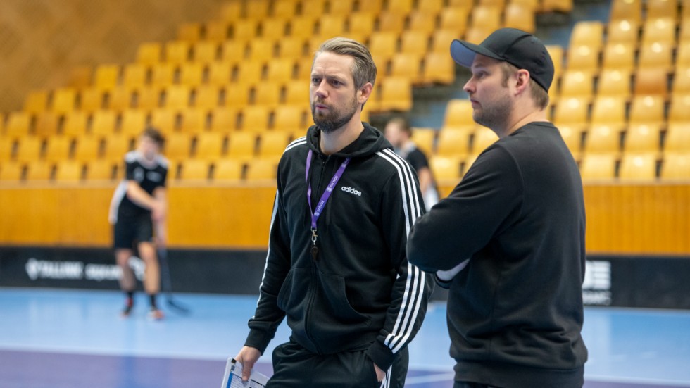 Nye assisterande tränaren David Gillek och Johan Astbrant har fått några dagar tillsammans med Libk.