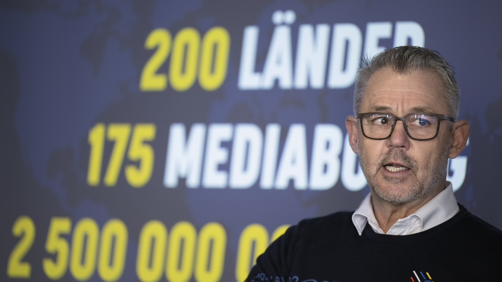 Krister Bergström, vd för det svenska VM-bolaget. Arkivbild.