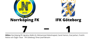 Norrköping FK vann klart hemma mot IFK Göteborg