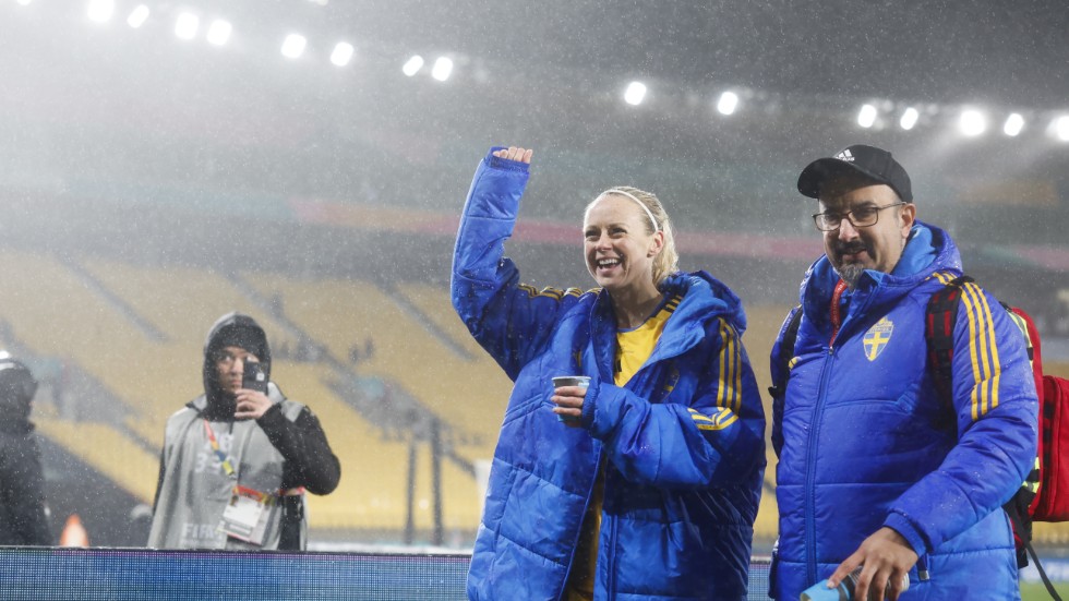 Sveriges matchvinnare Amanda Ilestedt efter söndagens VM-premiär mot Sydafrika.