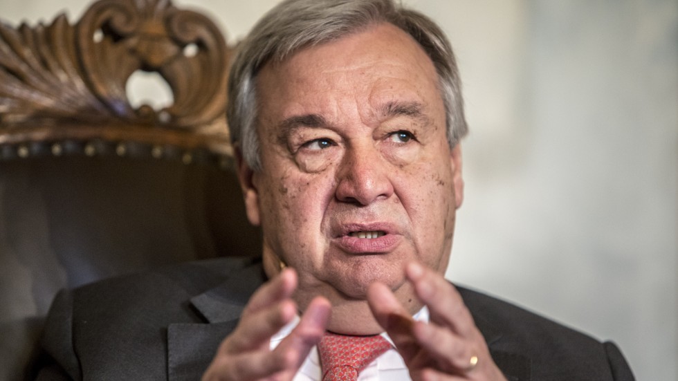 Insändarskribenten anser att FN:s generalsekreterare António Guterres är för alarmistisk och citerar istället IPCC:s nya chef som sagt att ”Världen kommer inte att gå under även om den värms upp med mer än 1,5 grad, men det kommer att bli en farligare värld”. Arkivfoto
