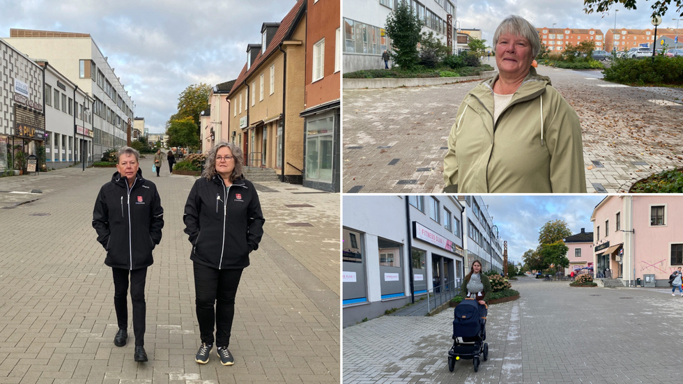 Rädda att bli påkörda i området: 