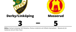 Derby/Linköping föll mot Mosserud trots ledning