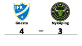Gnesta vann tidiga seriefinalen mot Nyköping