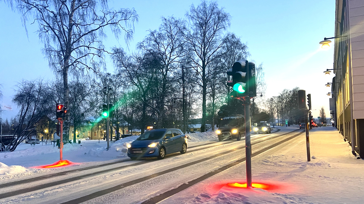 Se upp – nu är det rött ljus på Prästgatan