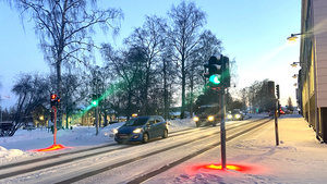 Se upp – nu är det rött ljus på Prästgatan