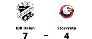 Förlust för Storvreta i seriefinalen mot IBK Dalen