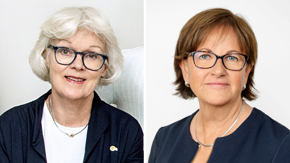 Evabritt Johansson och Liselotte Björk, Demensförbundet.