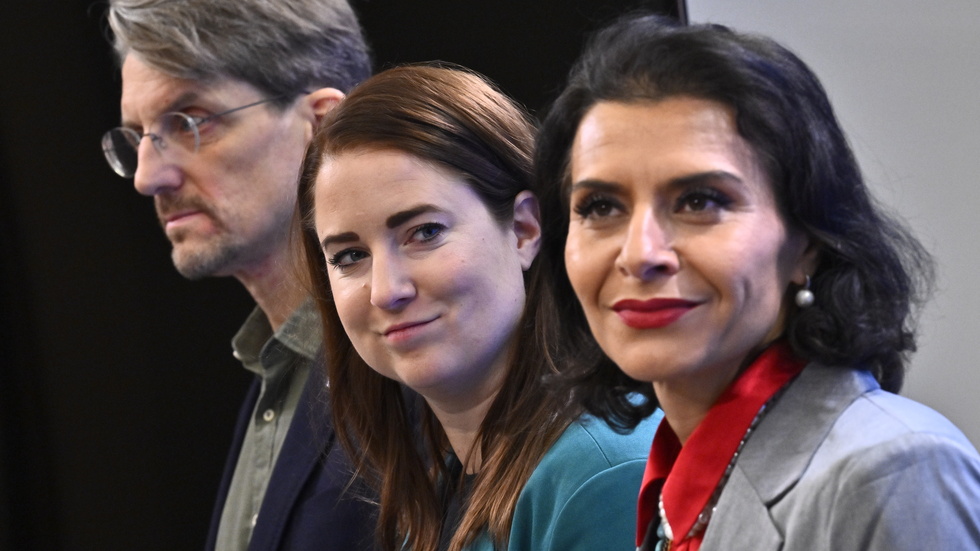 Svante Linusson, Emma Wiesner och Al-Sahlani är Centerpartiets förslag till kandidater till Europaparlamentsvalet.