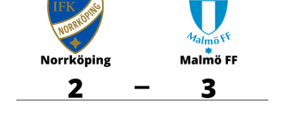 Norrköping föll hemma mot Malmö FF