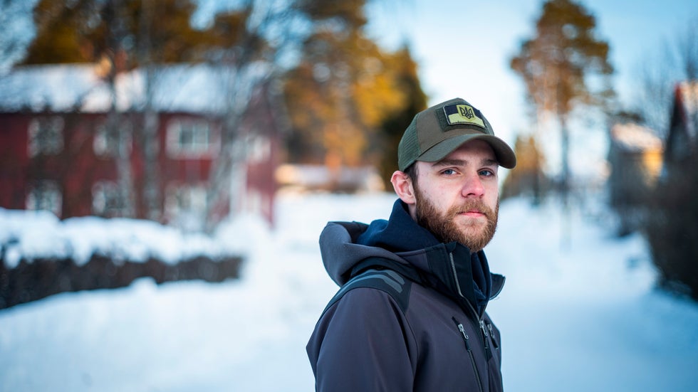 Kevin, 29, hjälparbetare i Ukrainakriget: 