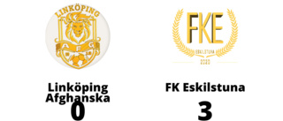 Linköping Afghanska föll med 0-3 mot FK Eskilstuna