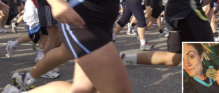 Jenny, 36 år, efter Stockholm Halvmarathon: "Fick ett infall"
