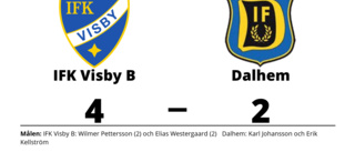 IFK Visby B segrare hemma mot Dalhem