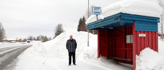 Ingen sikt för bilisterna i Korsträsk