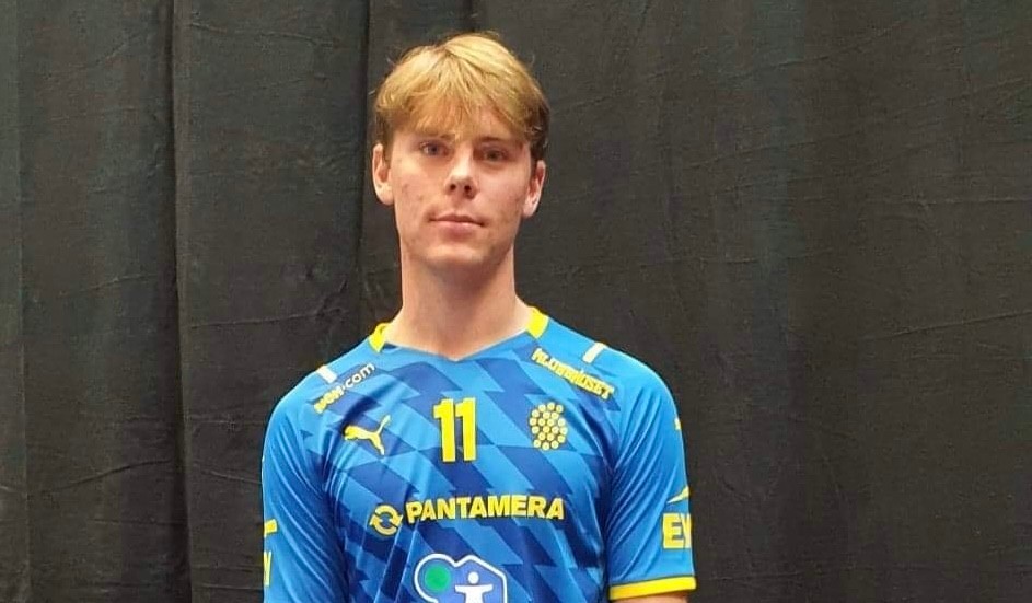 Daniel Helge gjorde debut i U19-landslaget i helgen. 