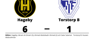 Hageby vann - efter Akram Al-Omairis hattrick