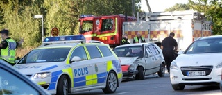 Två personbilar kolliderade i Kopparnäs