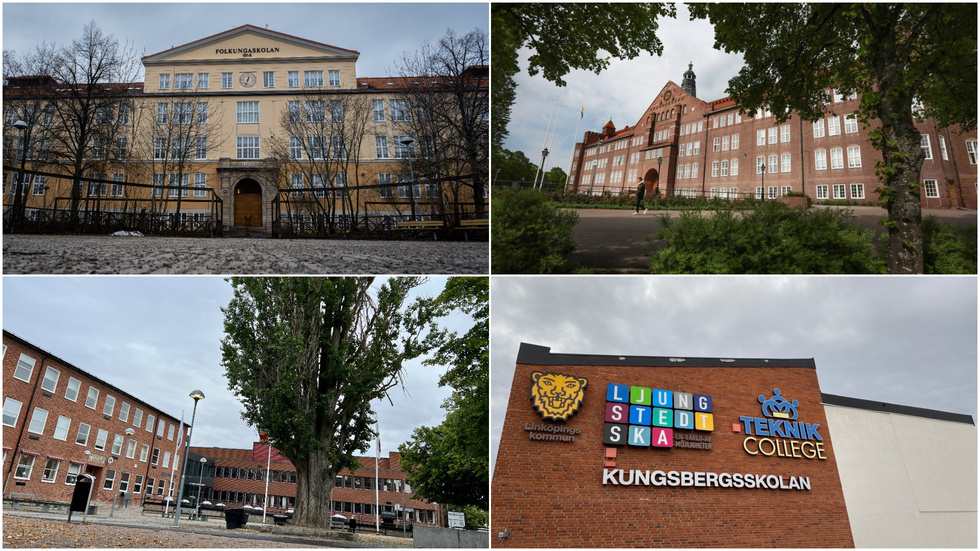 Vi utesluter inte att vi skulle behöva säkerhetskontroller, ordningsvakter och ordentliga skalskydd på skolor för att säkerställa tryggheten och på allvar motverka allvarliga dåd som exempelvis skolskjutningar, skriver debattörerna.