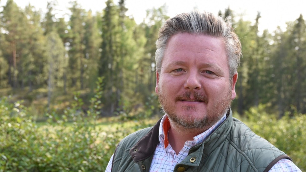 Johan Asp är regionchef för Skogsägarna i Östergötland.