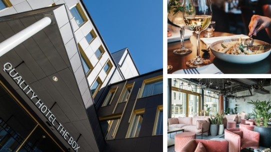 Hotellyx i Linköping med Food & Quiz