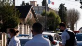 Macron besökte mordoffrets familj