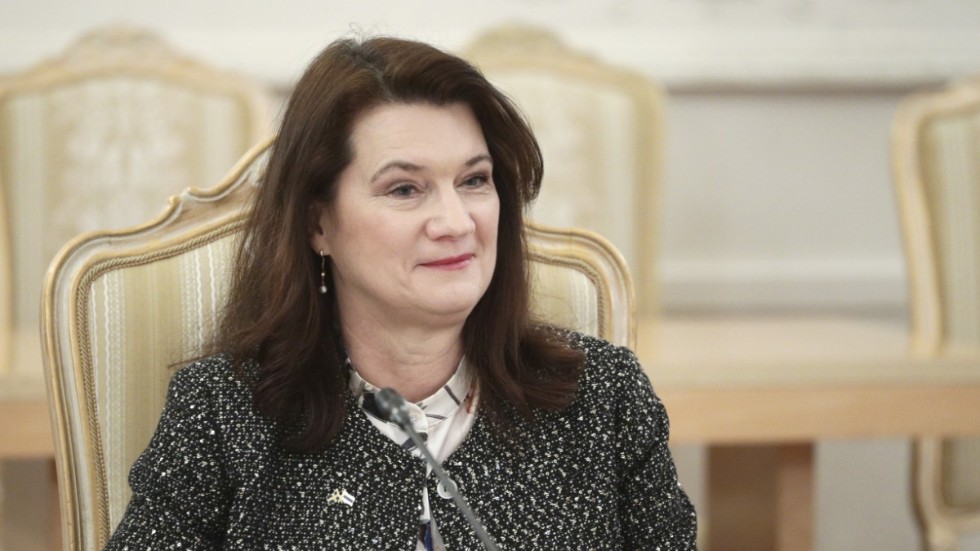 Utrikesminister Ann Linde (S)