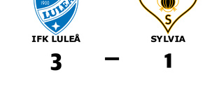 Segerlös svit bröts när IFK Luleå vann mot Sylvia