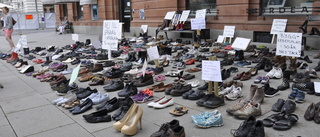 450 par skor protesterade mot jättebygget: ”Är orimligt”