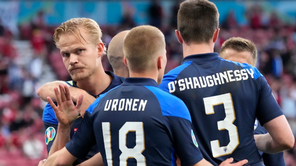 Finland vann matchen mot Danmark.