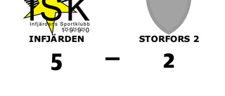 Fredrik Marklund tvåmålsskytt när Infjärden vann