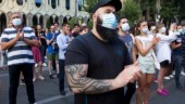 Georgiska protester efter journalistdöd
