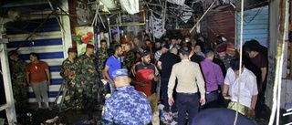 Många döda i bombdåd i Bagdad