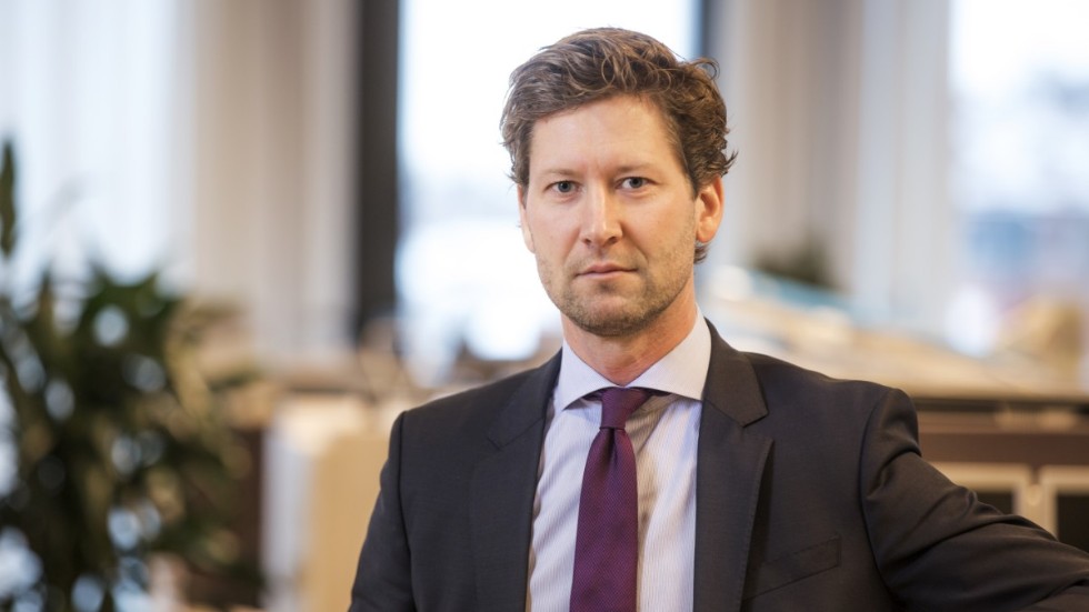 Andreas Ericson, ansvarig för Hållbar finansiering på Svensk Exportkredit (SEK).